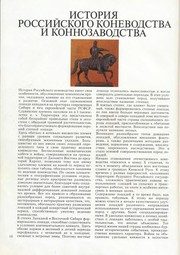 Обложка: Коневодство и коннозаводство России