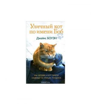 Обложка: Уличный кот по имени Боб
